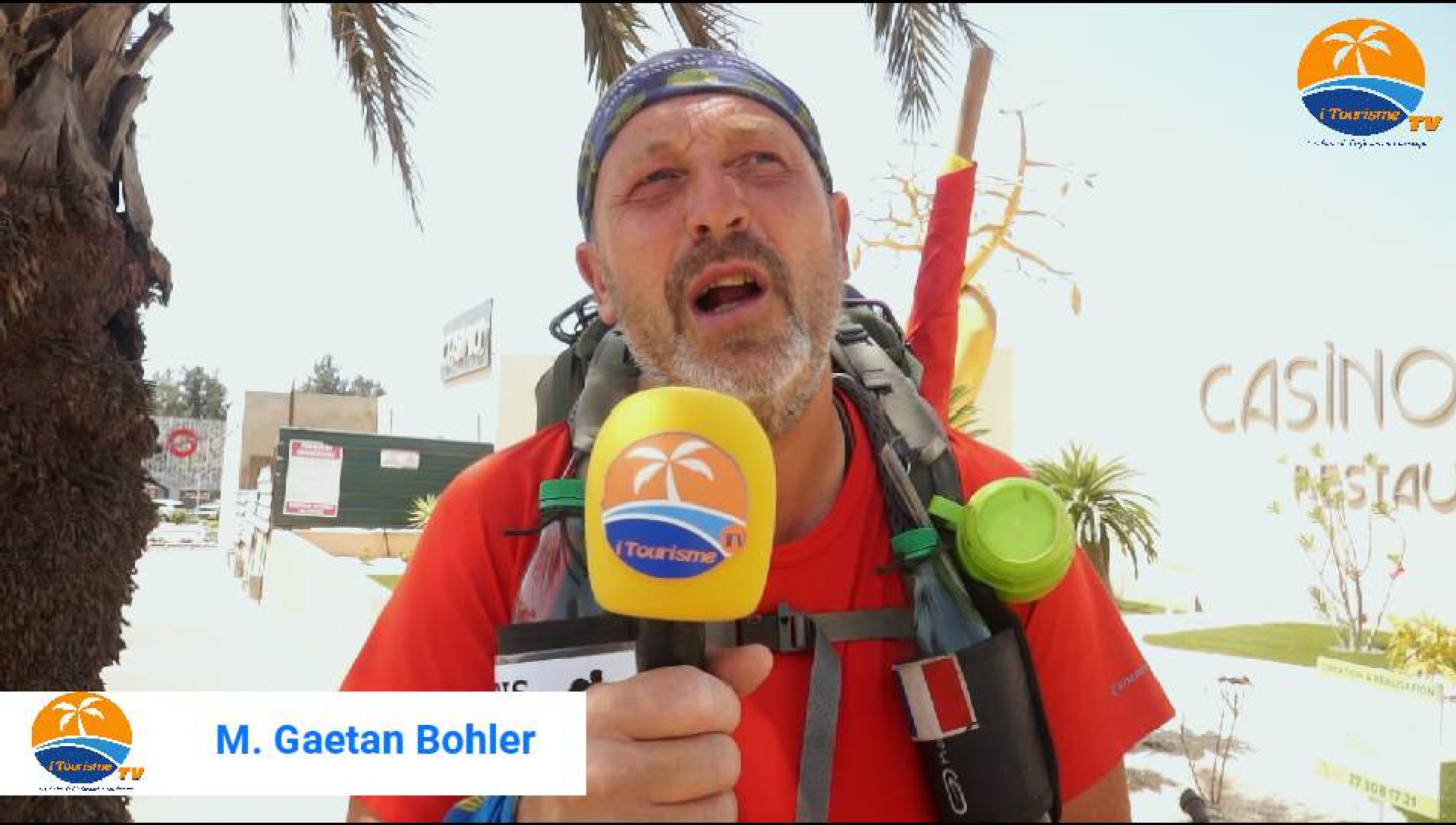Paris Dakar Ã  pied: Gaetan Bohler a reliÃ© les deux capitales en 231 jours soit une distance de 7000 km